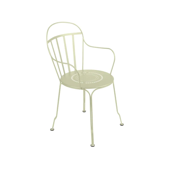 Louvre karmstol - Willow green (grön) - Fermob