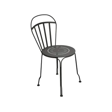 Louvre stol - Liquorice (svart) - Fermob