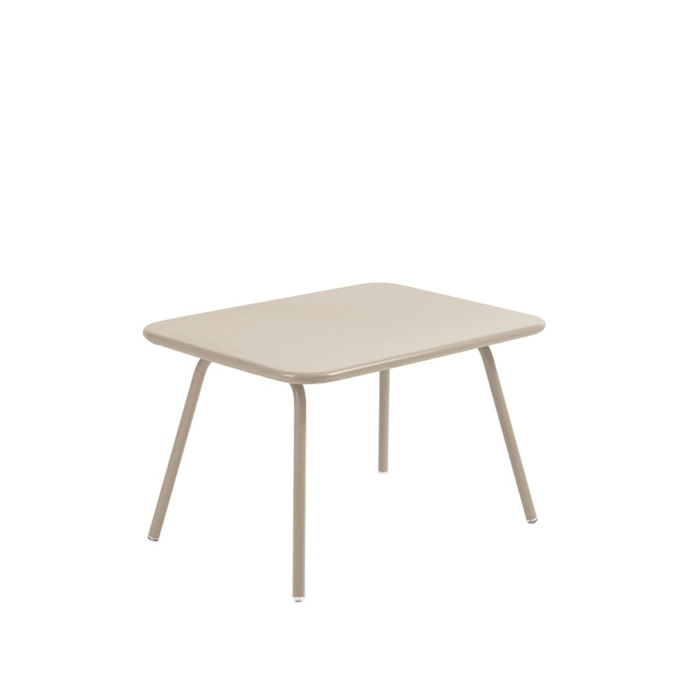 Fermob Luxembourg barnbord nutmeg | Skandinavisk Design | Trädgårdsbord | Beige