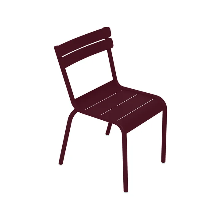 Luxembourg barnstol - Black cherry (vinröd) - Fermob