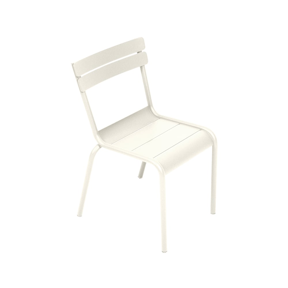 Fermob Luxembourg barnstol clay grey | Skandinavisk Design | Trädgårdsstolar | Grå