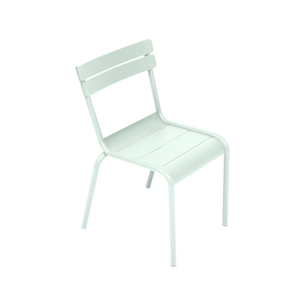 Fermob Luxembourg barnstol ice mint | Skandinavisk Design | Trädgårdsstolar | Grön