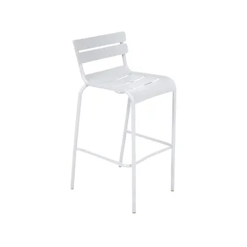 Luxembourg barstol - Cotton white (vit) - Fermob