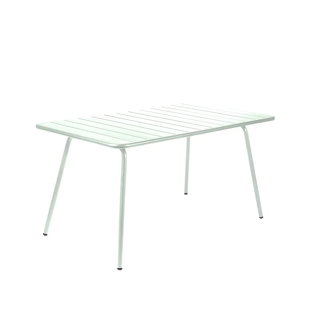 Luxembourg bord 143x80 cm, Ice mint (grön) Fermob