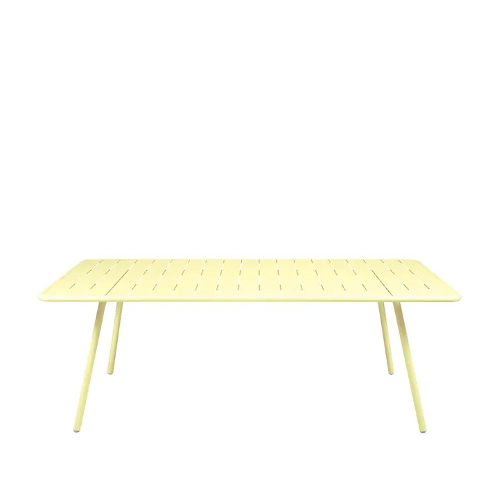 Luxembourg bord 207x100 cm - Frosted lemon (gul) - Fermob