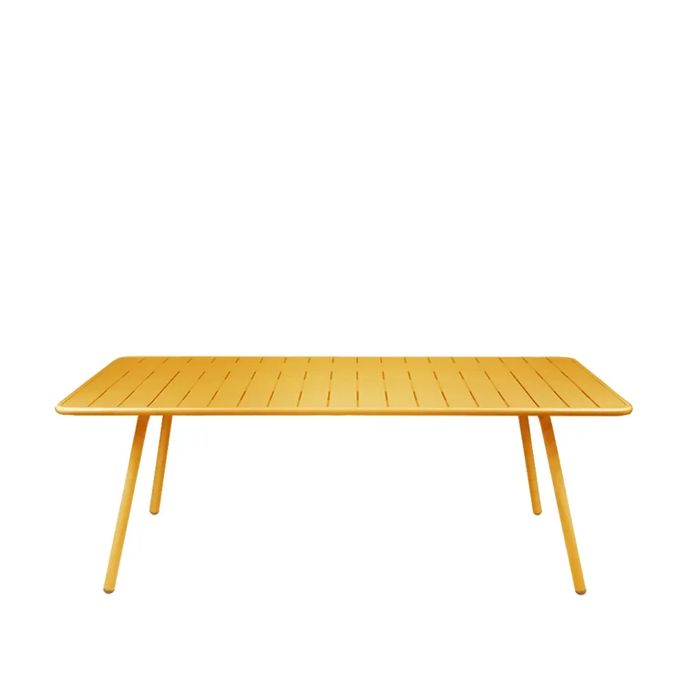 Luxembourg bord 207x100 cm, Honey (gul) Fermob