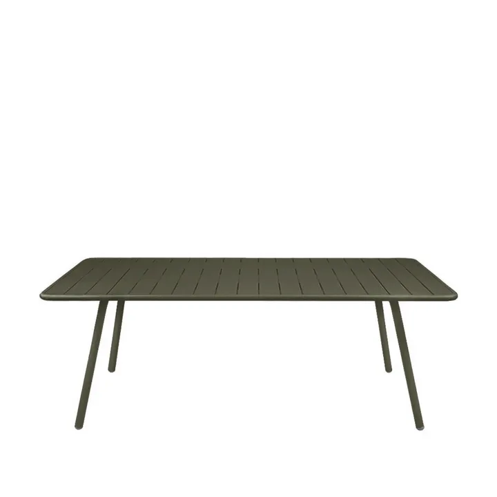Luxembourg bord 207x100 cm - Rosemary (grön) - Fermob