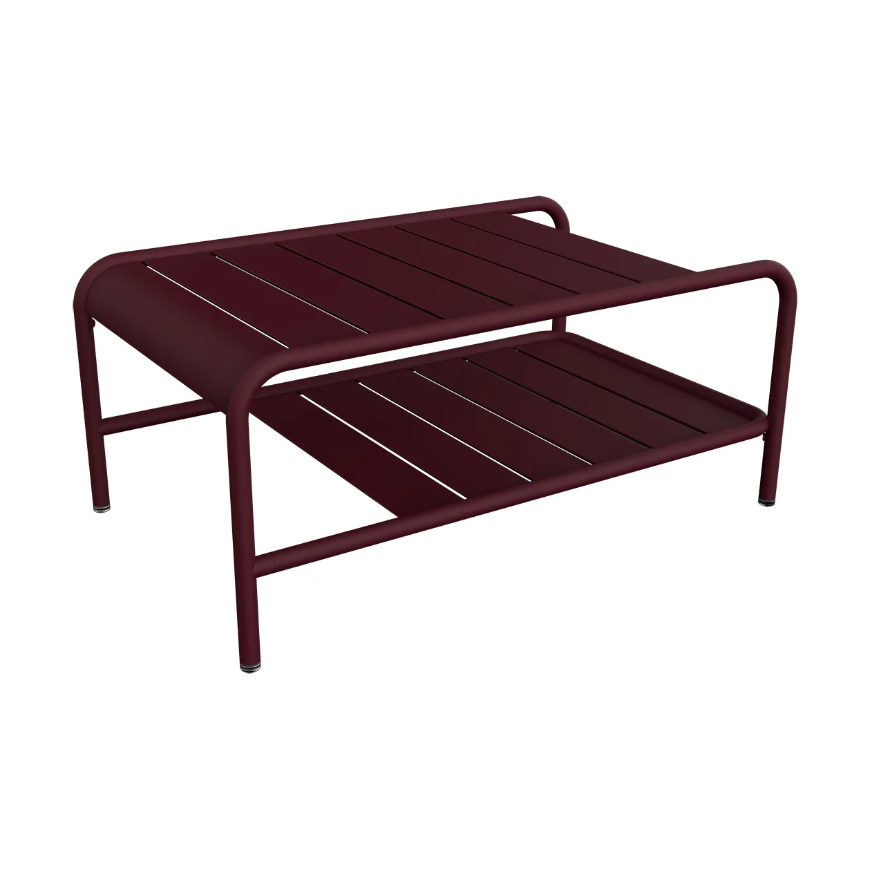 Luxembourg bord lågt 90x55 cm, Black cherry (vinröd) Fermob