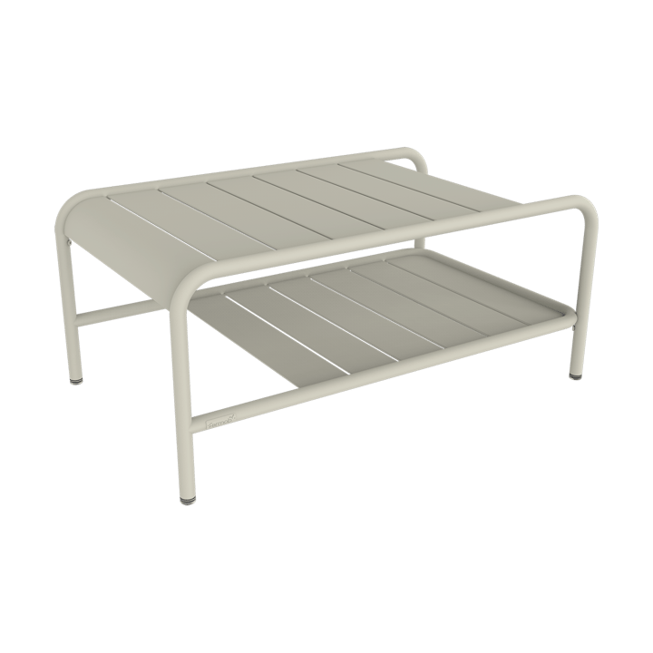 Luxembourg bord lågt 90x55 cm - Clay Grey - Fermob