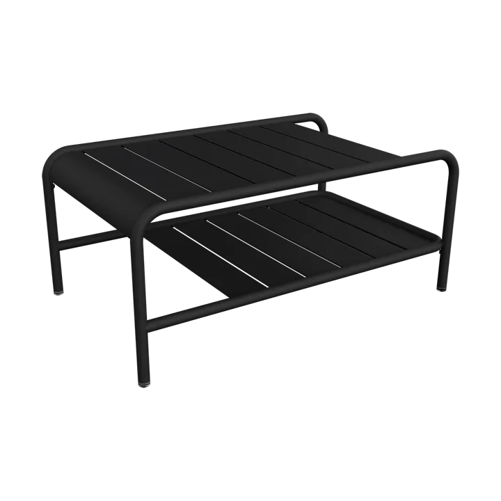 Luxembourg bord lågt 90x55 cm - Liquorice (svart) - Fermob