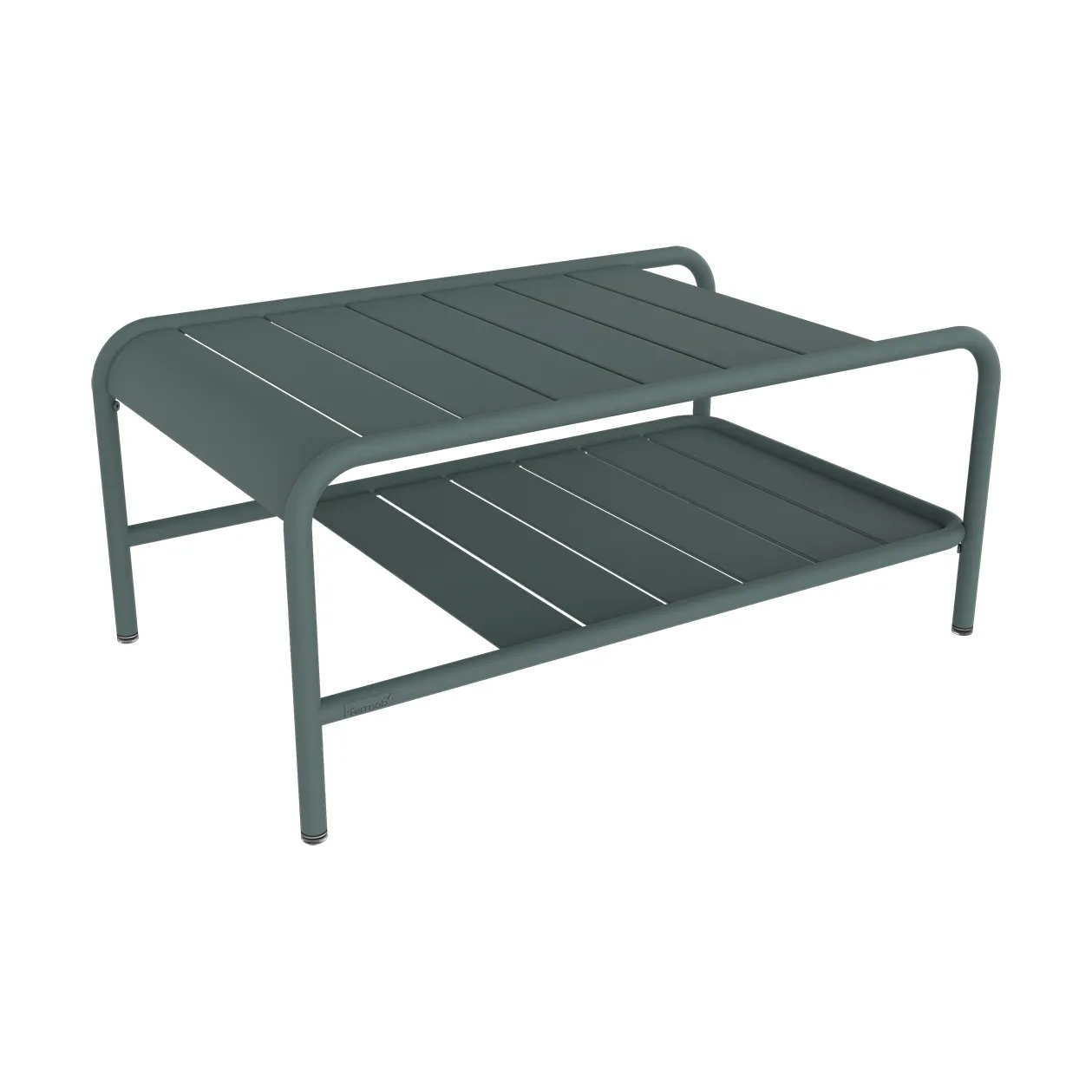 Luxembourg bord lågt 90x55 cm, Storm grey (grå) Fermob
