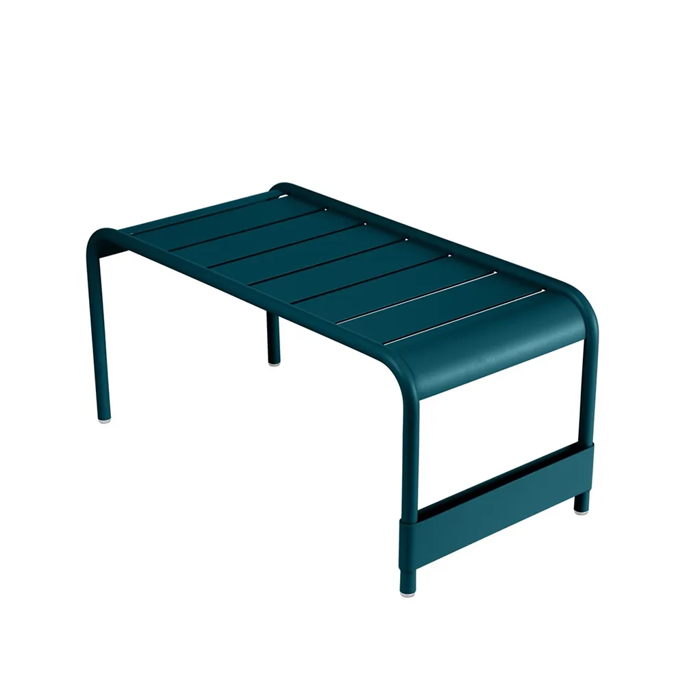 Luxembourg bord/fotpall, Acapulco blue (blå), large Fermob