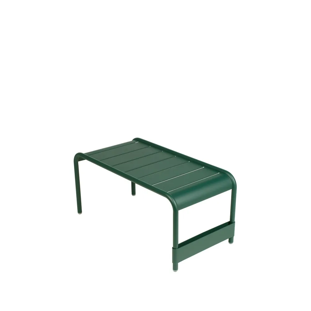 Luxembourg bord/fotpall, Cedar green (grön), large Fermob