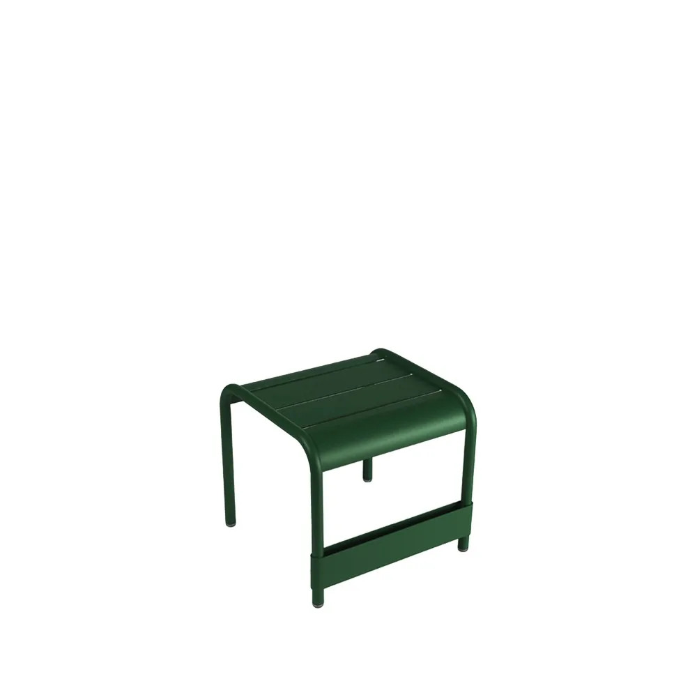 Luxembourg bord/fotpall, Cedar green (grön), small Fermob