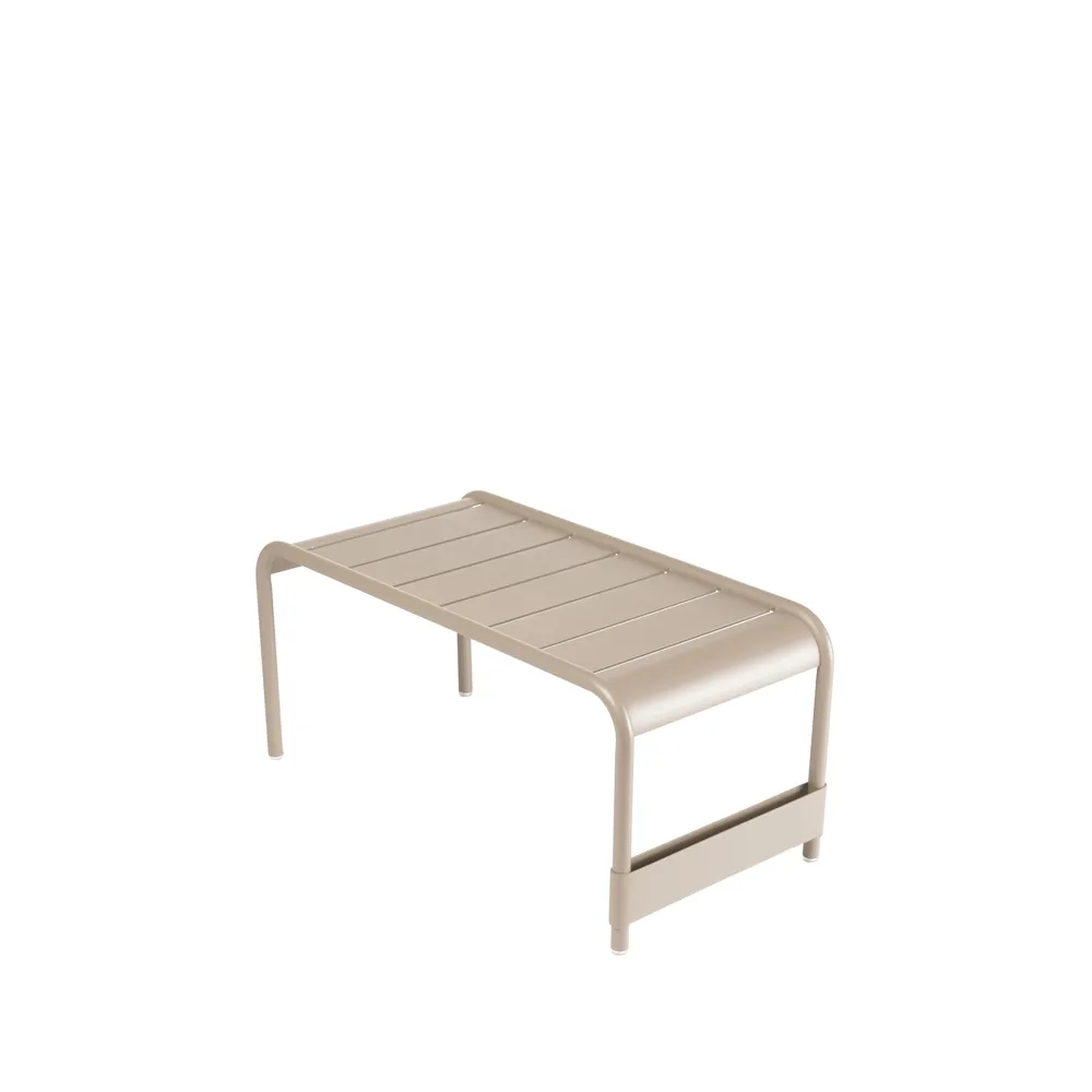 Luxembourg bord/fotpall, Nutmeg (beige), large Fermob