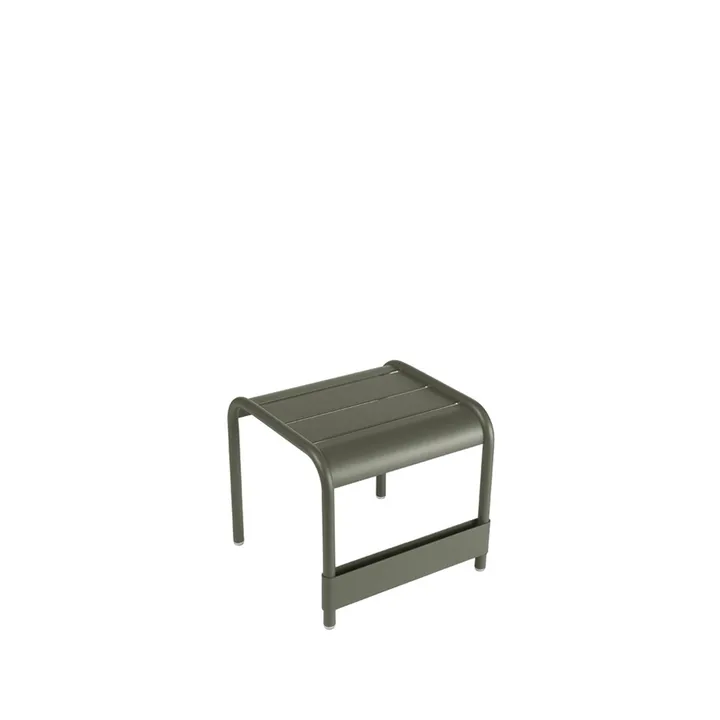 Luxembourg bord/fotpall - Rosemary (grön), small - Fermob