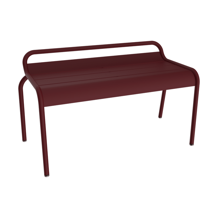 Luxembourg compact bänk - Black Cherry - Fermob