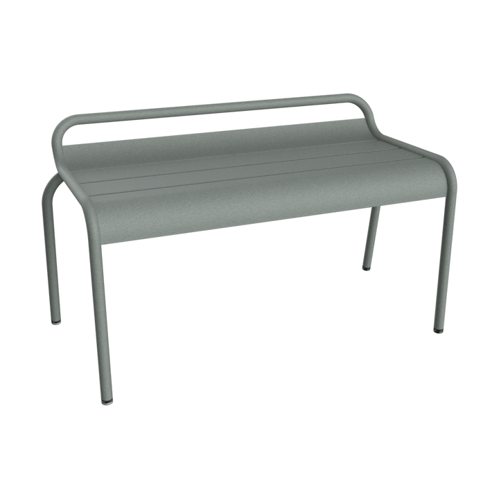 Luxembourg compact bänk - Lapilli Grey - Fermob