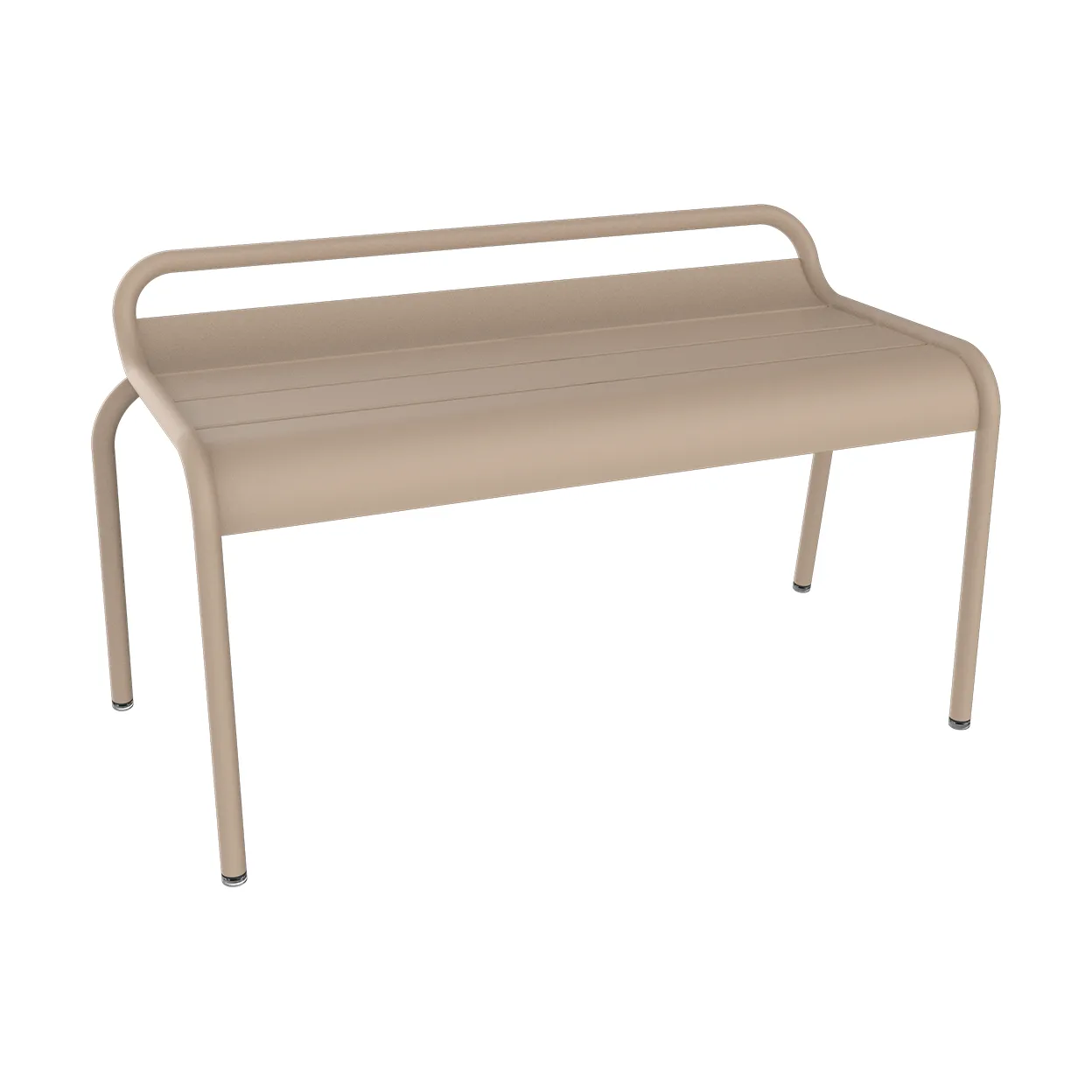 Luxembourg compact bänk, Nutmeg (beige) Fermob