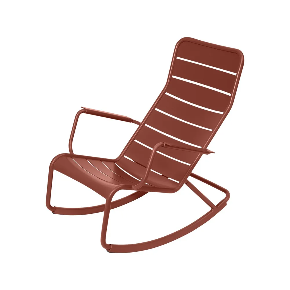 Luxembourg gungstol, Red ochre (röd) Fermob