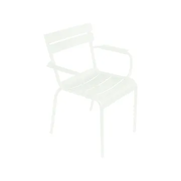Luxembourg karmstol - Cotton white (vit) - Fermob