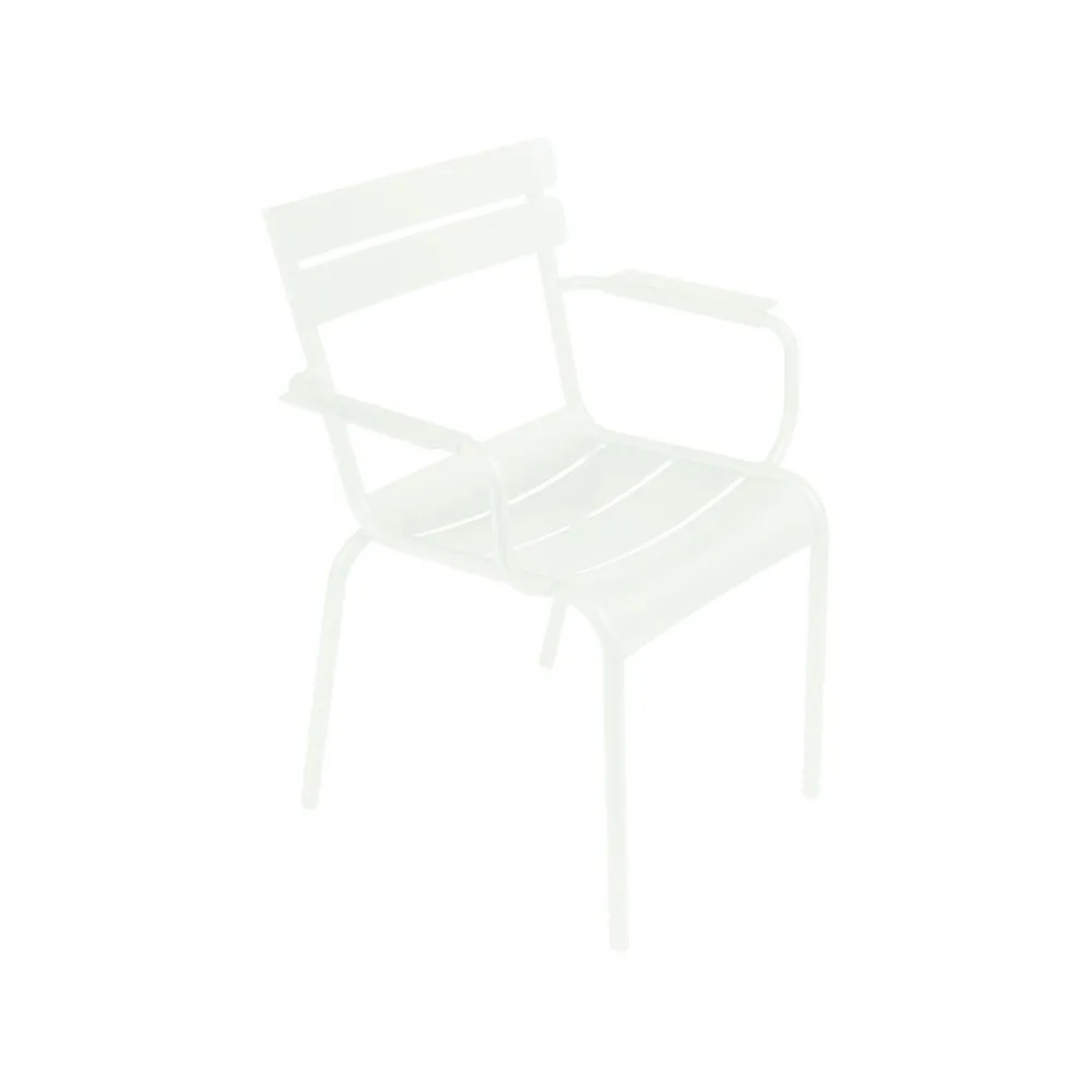 Luxembourg karmstol, Cotton white Fermob