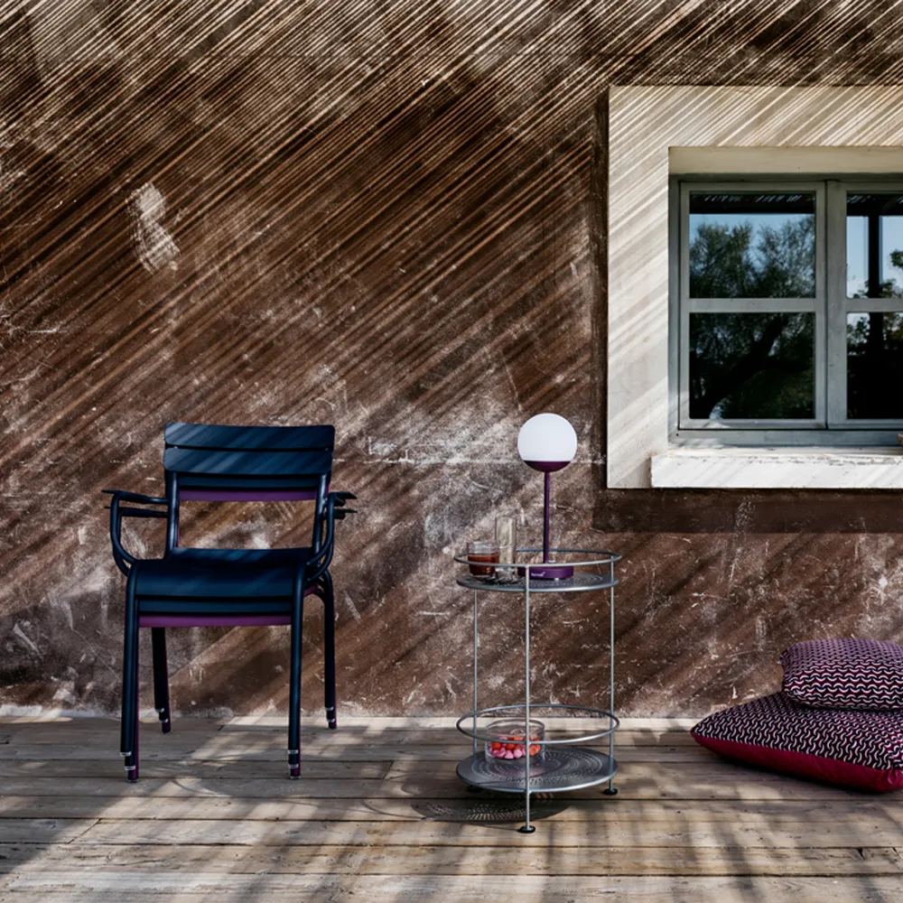 Luxembourg karmstol, Cotton white Fermob