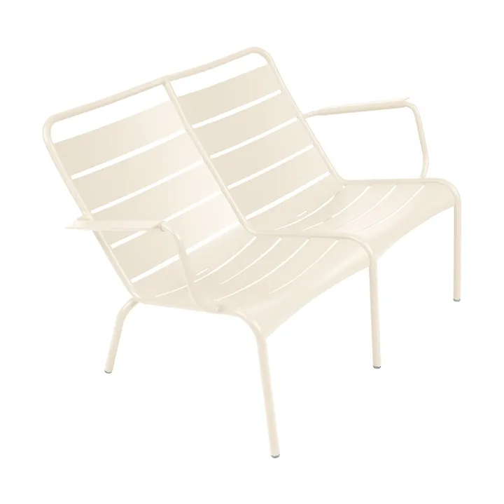 Luxembourg karmstol duo låg - Latte beige - Fermob