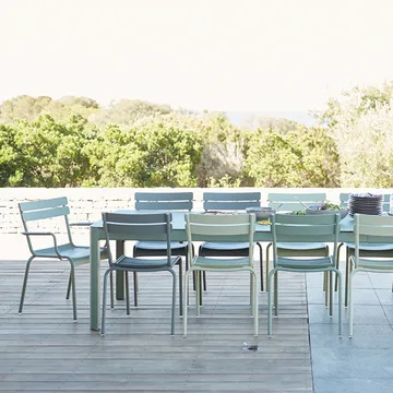 Luxembourg karmstol - Rosemary (grön) - Fermob