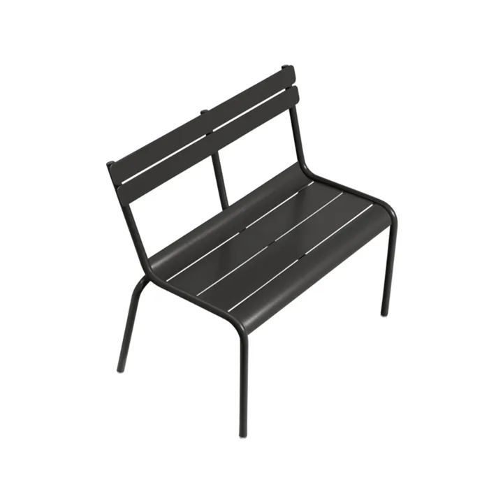 Luxembourg Kid Bench - Liquorice (svart) - Fermob