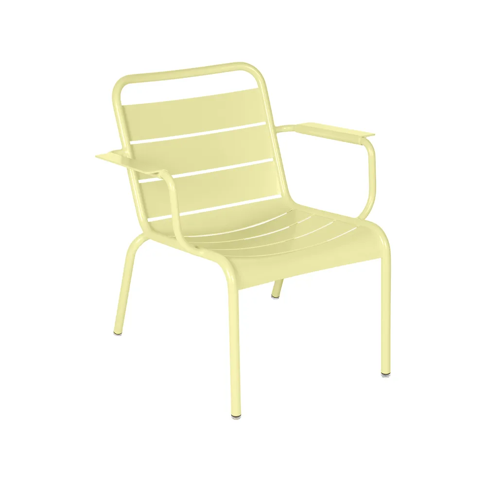 Luxembourg loungefåtölj, Frosted lemon (gul) Fermob