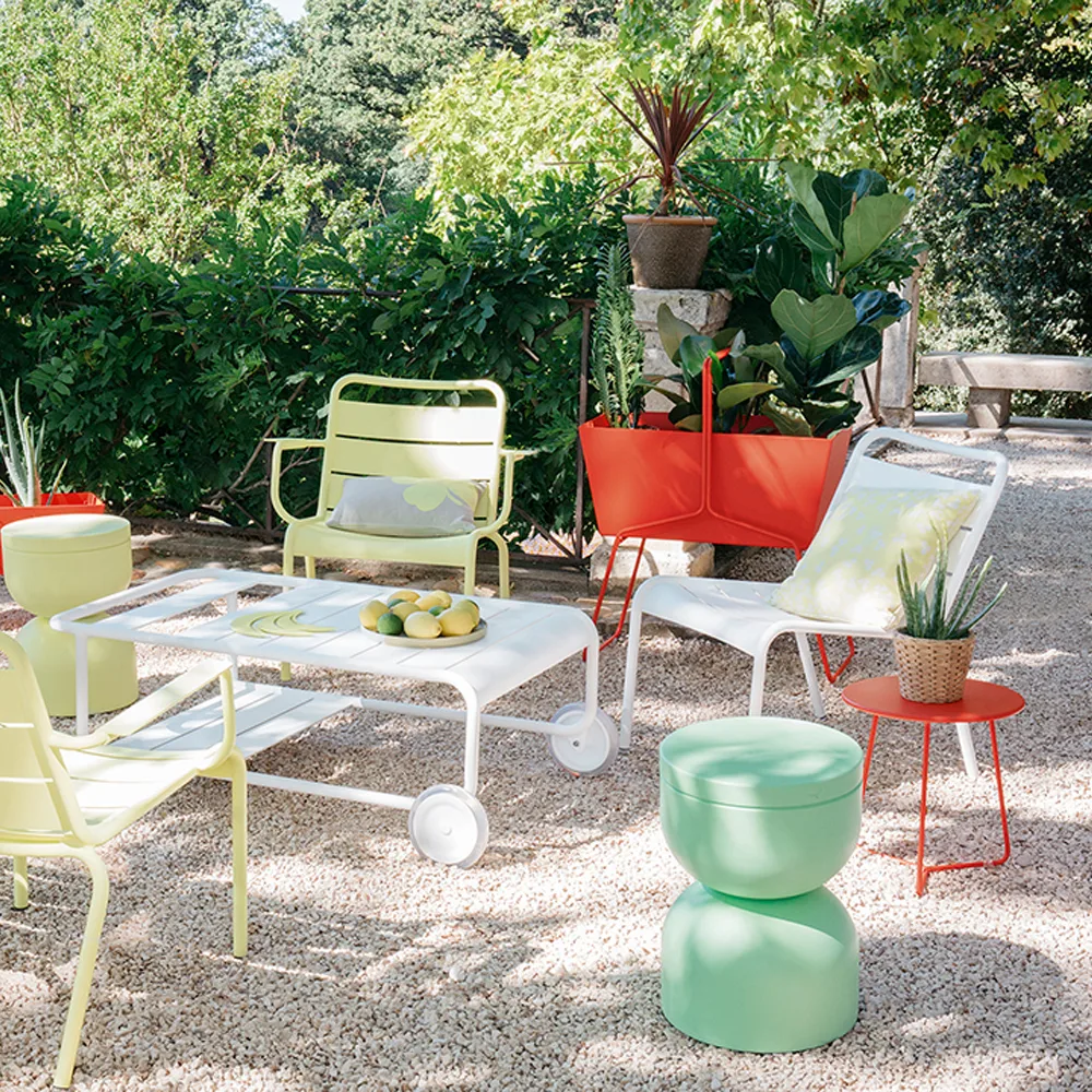 Luxembourg loungestol, Clay grey Fermob