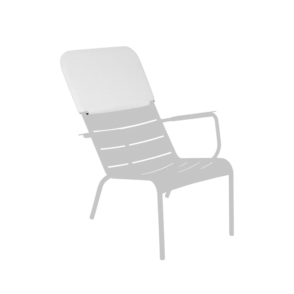 Luxembourg nackkudde, clay grey Fermob