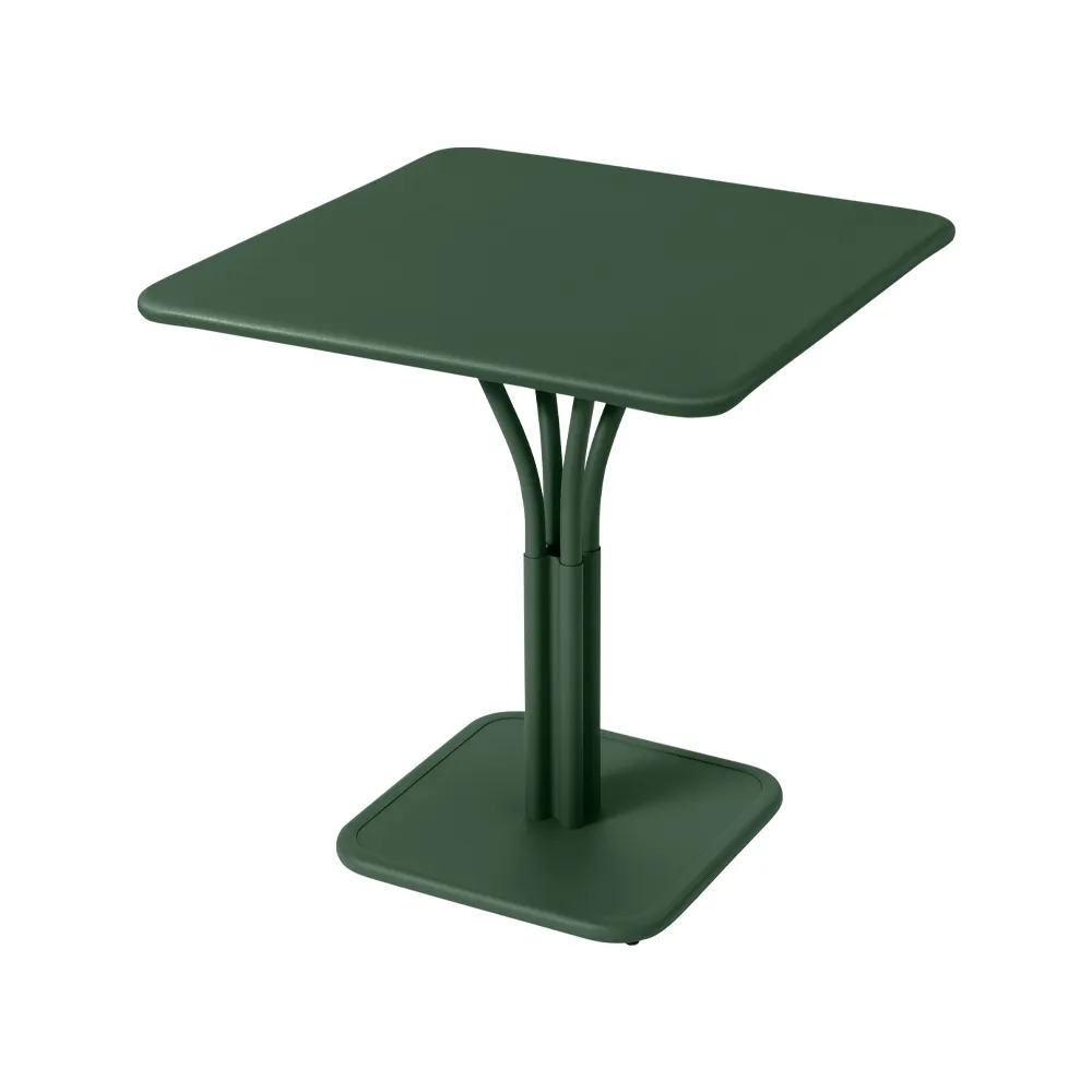 Luxembourg Pedestal bord 71x71 cm, Cedar green (grön) Fermob