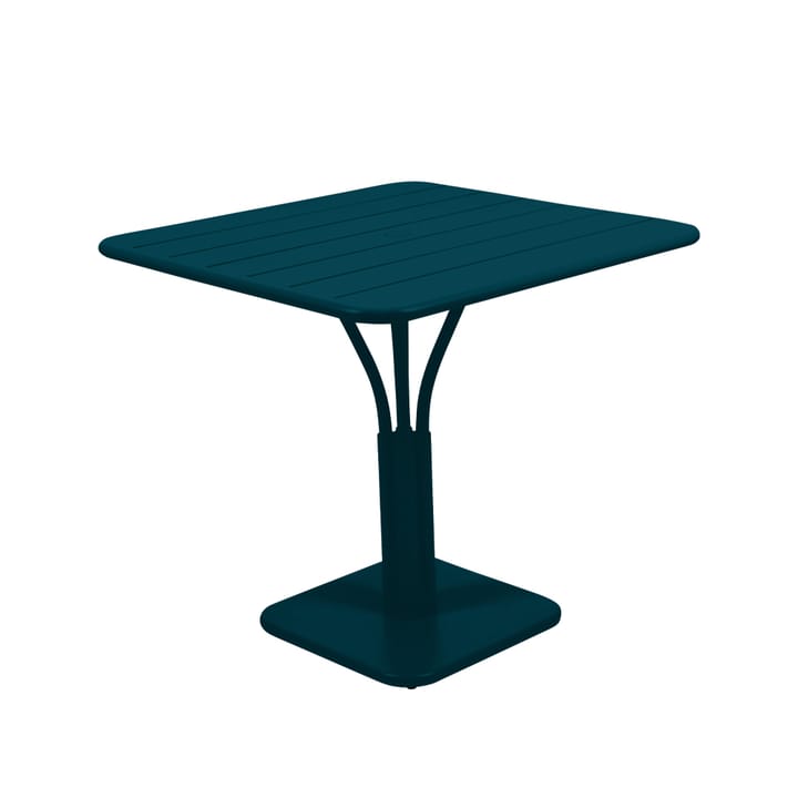 Luxembourg Pedestal bord kvadratiskt - acapulco blue - Fermob