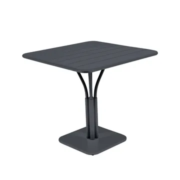 Luxembourg Pedestal bord kvadratiskt - Anthracite (grå) - Fermob