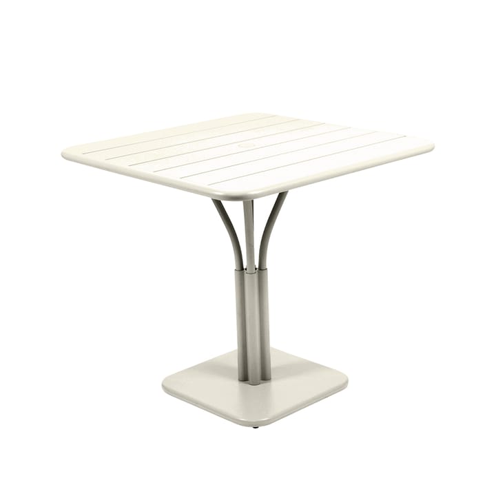 Luxembourg Pedestal bord kvadratiskt - clay grey - Fermob