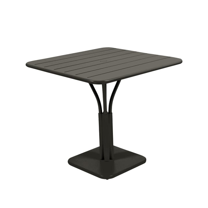 Luxembourg Pedestal bord kvadratiskt - liquorice - Fermob