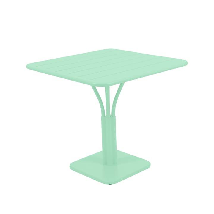 Luxembourg Pedestal bord kvadratiskt - opaline green - Fermob