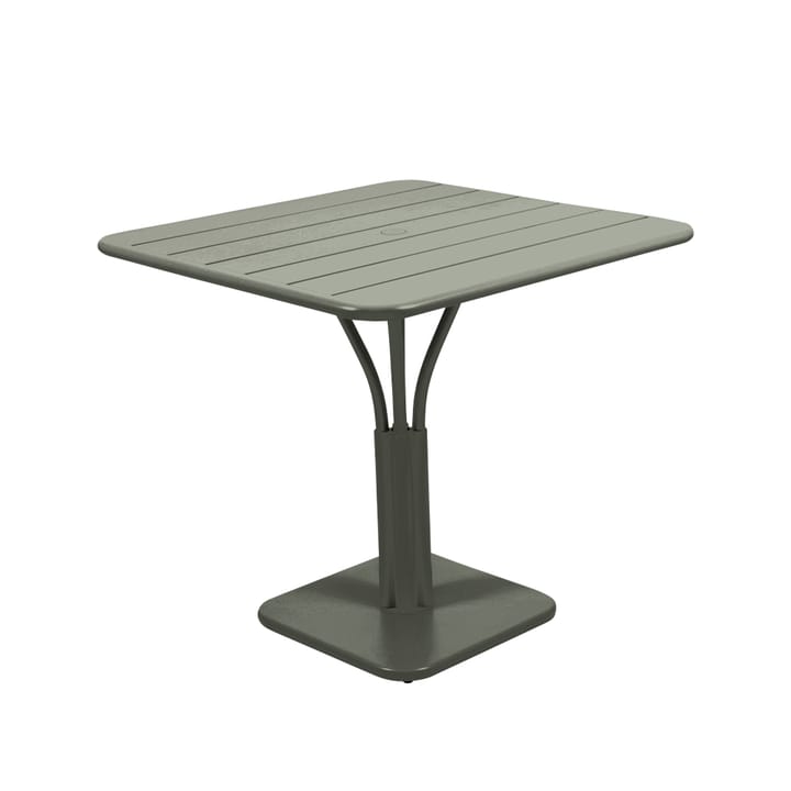 Luxembourg Pedestal bord kvadratiskt - rosemary - Fermob