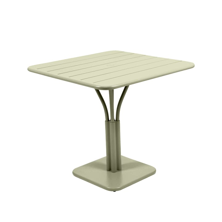 Luxembourg Pedestal bord kvadratiskt - willow green - Fermob