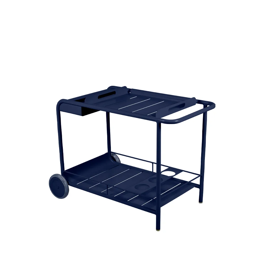 Luxembourg serveringsvagn, deep blue Fermob