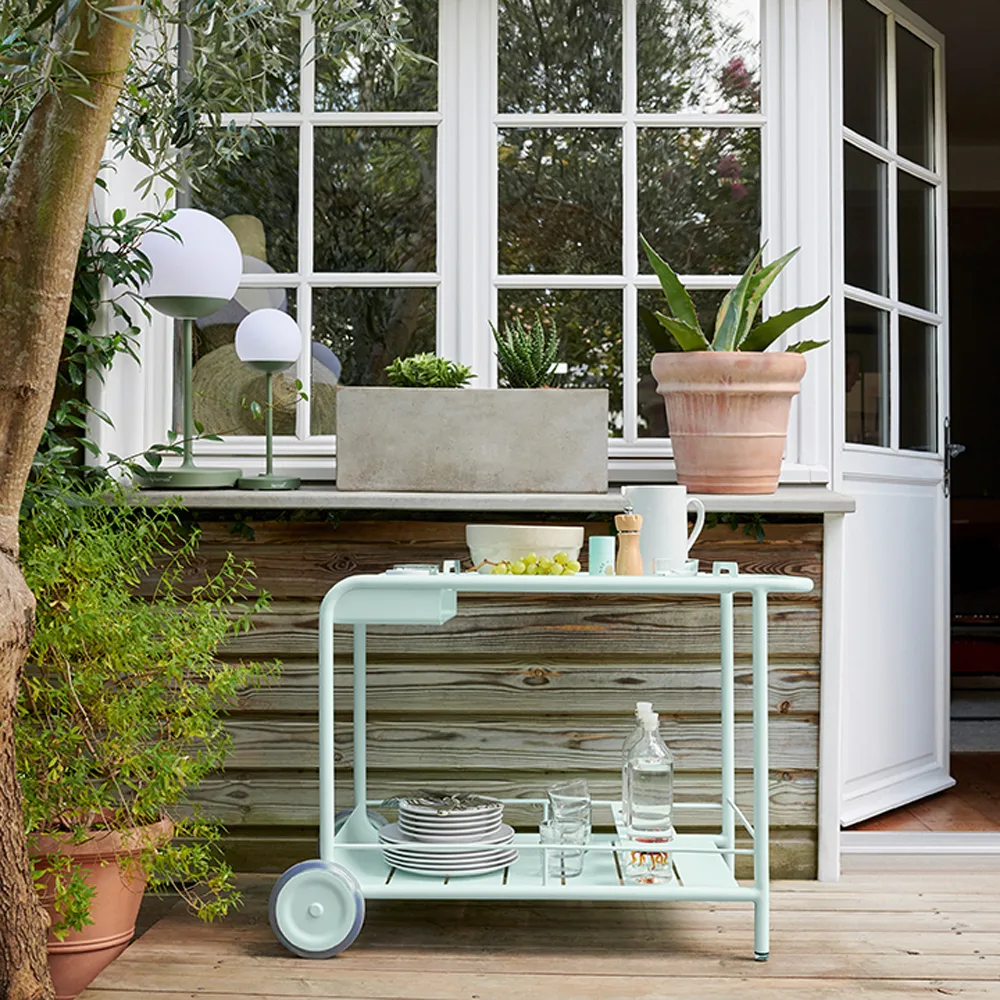 Luxembourg serveringsvagn, deep blue Fermob