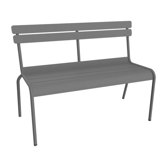 Luxembourg soffa 118x56x86 cm - Lapilli Grey - Fermob