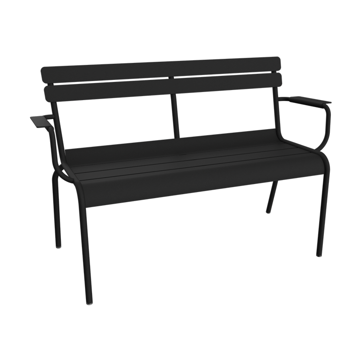 Luxembourg soffa med armstöd 131x55,5x86 cm - Anthracite - Fermob