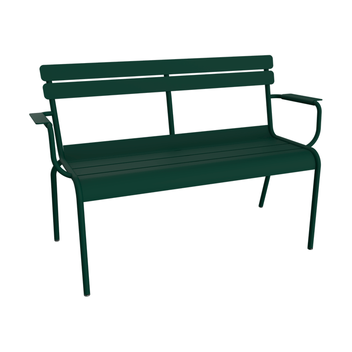 Luxembourg soffa med armstöd 131x55,5x86 cm - Cedar green - Fermob