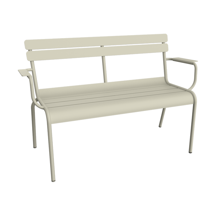 Luxembourg soffa med armstöd 131x55,5x86 cm - Clay Grey - Fermob