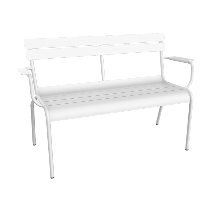 Luxembourg soffa med armstöd 131x55,5x86 cm - Cotton white - Fermob