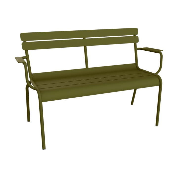 Luxembourg soffa med armstöd 131x55,5x86 cm - Pesto - Fermob