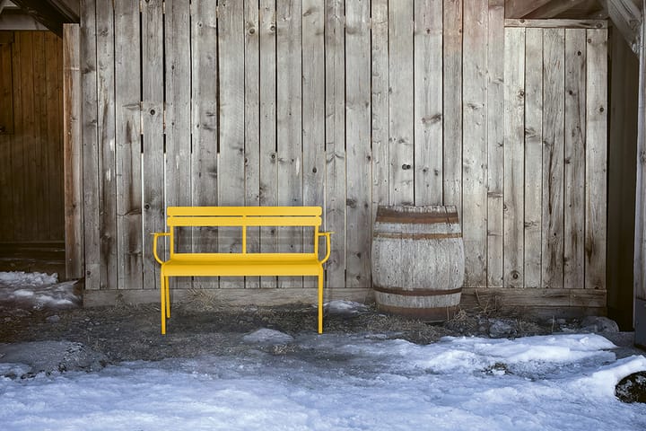 Luxembourg soffa med armstöd 131x55,5x86 cm, Rosemary Fermob